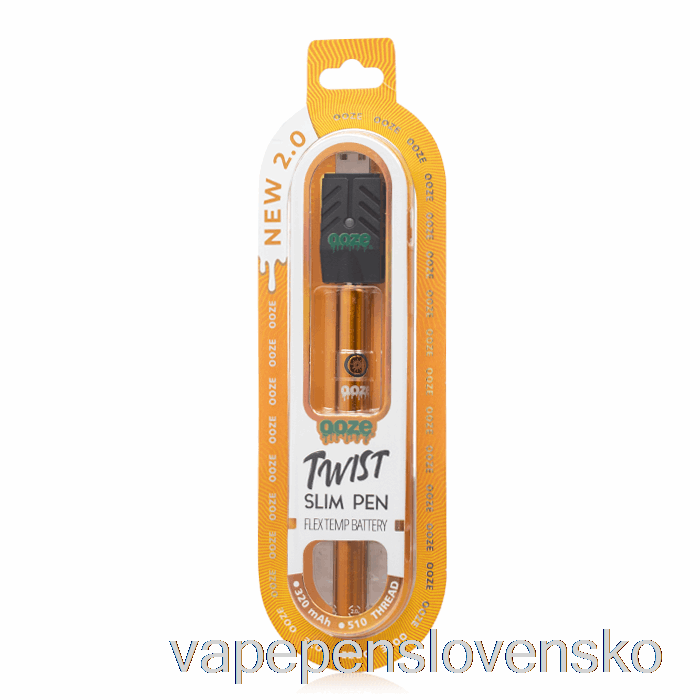 Ooze Tenké Otočné Pero 2.0 Flex Temp Batérie šťavnaté Oranžové Vape Pero